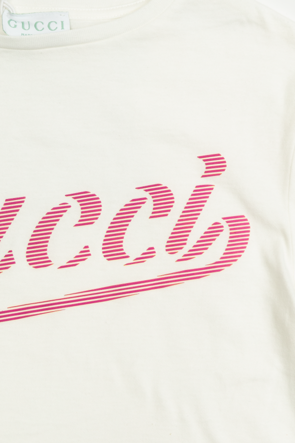 Gucci Kids T-shirt with printed logo