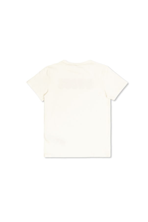 Gucci Kids Camiseta con logo estampado