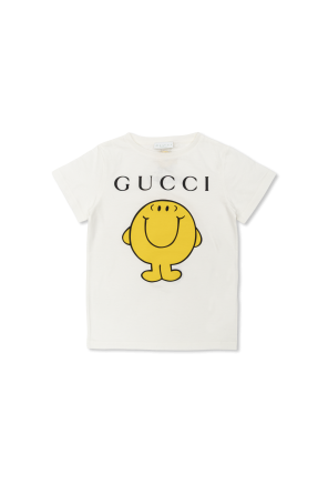 T-shirt com logótipo estampado od Gucci Kids