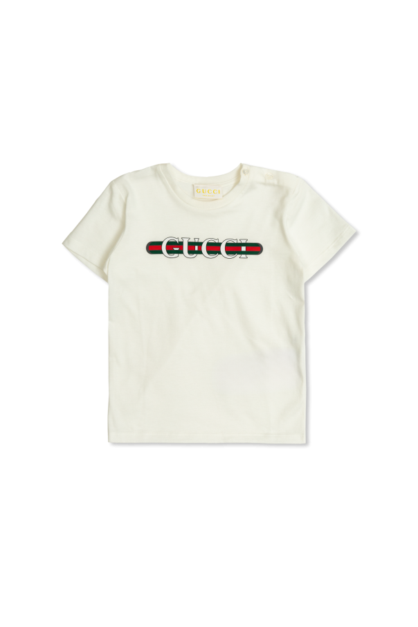 T-shirt with logo od Gucci Kids