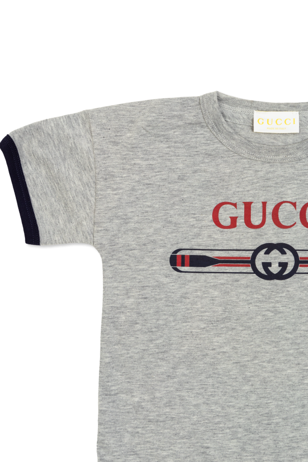 Gucci Kids T-shirt with printed logo