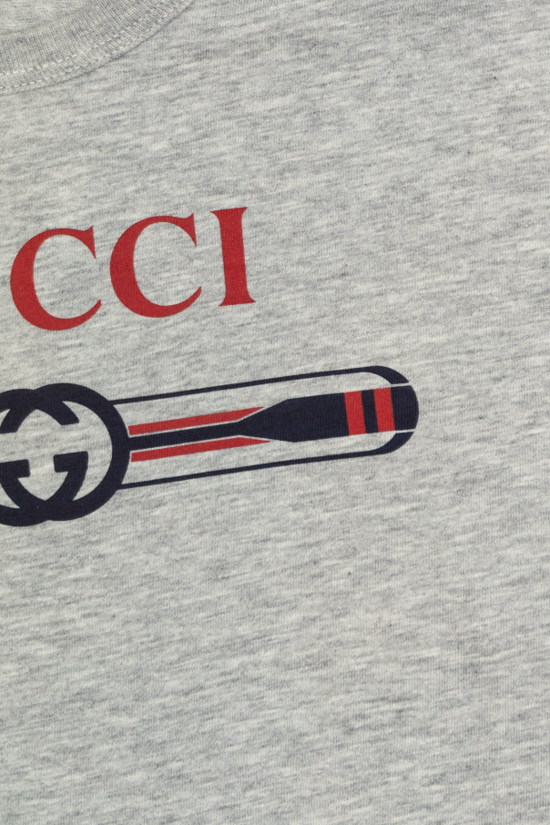 Gucci Kids T-shirt with printed logo