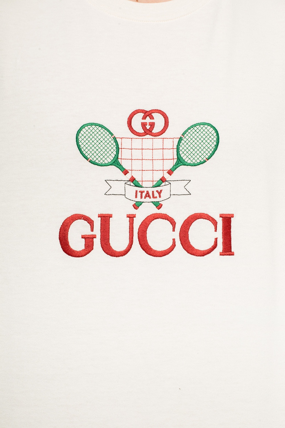 gucci tennis racket shirt
