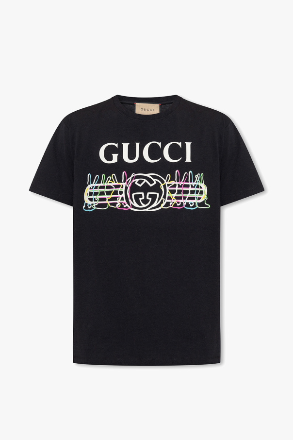 gucci THE T-shirt with logo