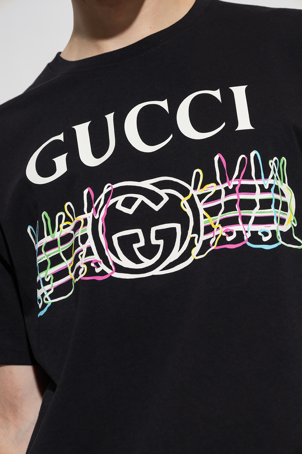 gucci waterproof T-shirt with logo