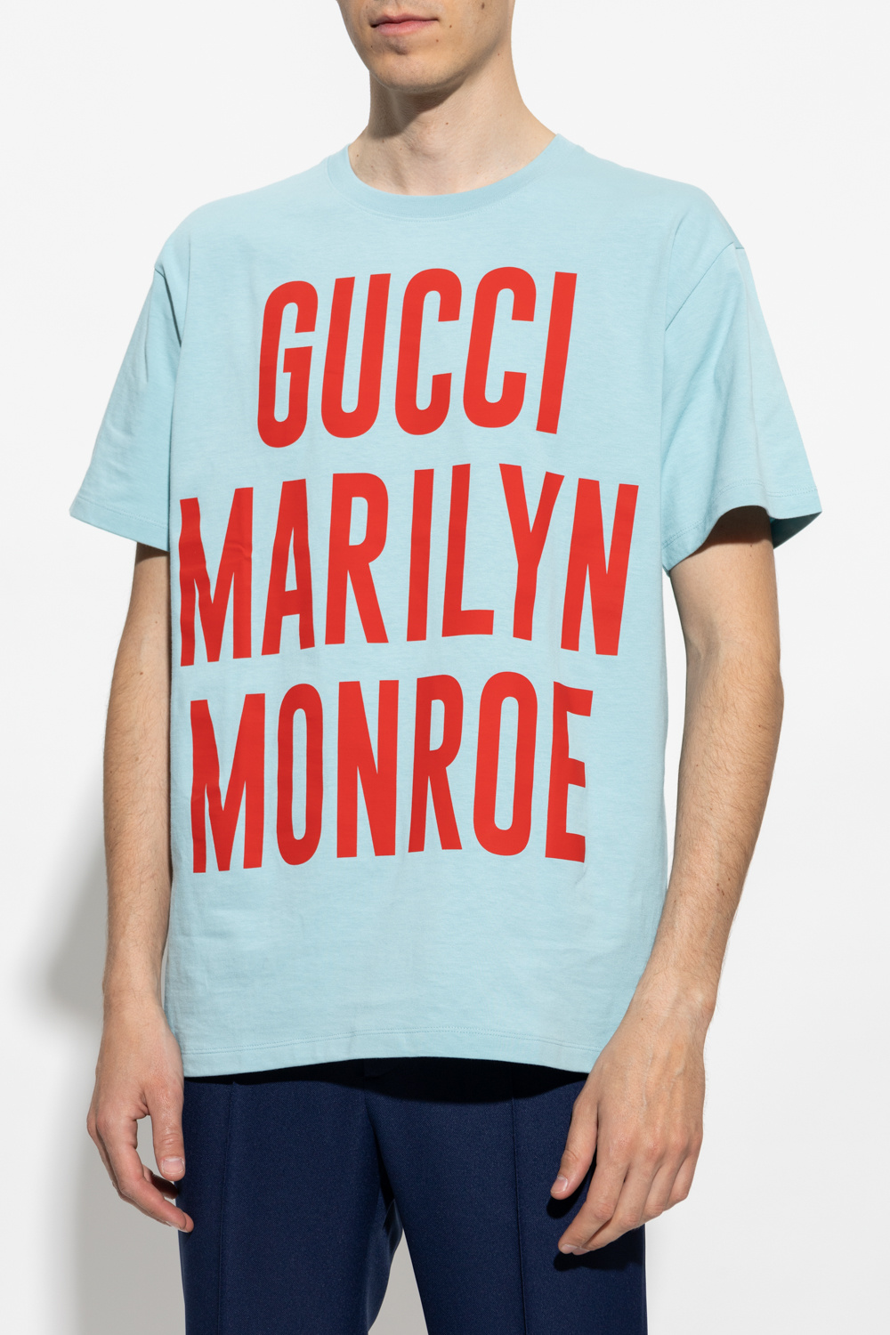 Gucci T-shirt with ‘Gucci Marilyn Monroe’ print