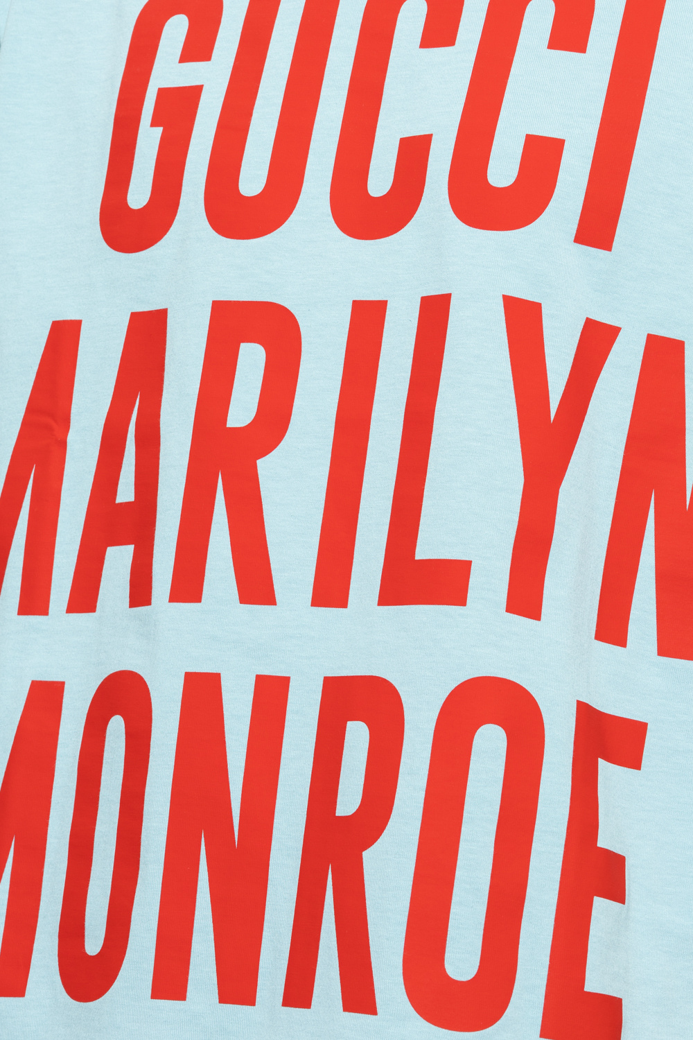 Gucci T-shirt with ‘Gucci Marilyn Monroe’ print