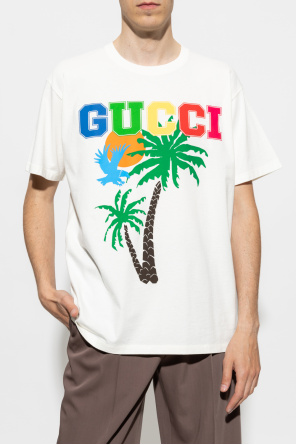 gucci printemps Printed T-shirt