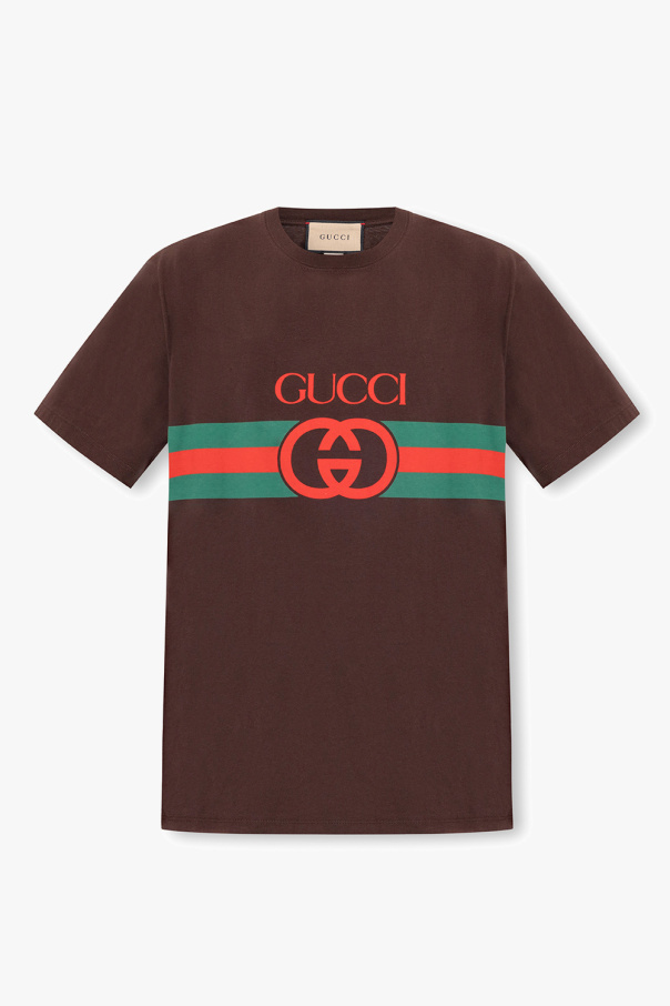 Gucci belt with a decorative buckle gucci pasek