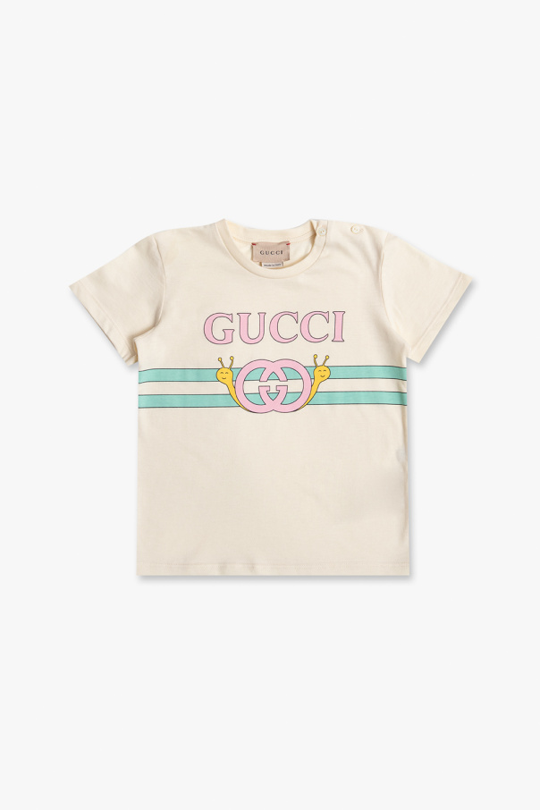 Gucci Kids Gucci GG knit striped cardigan