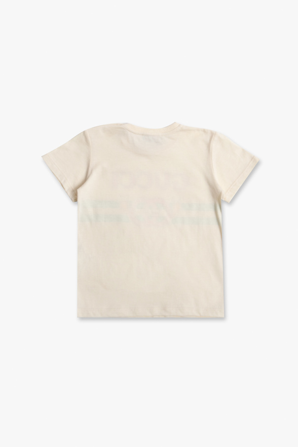 Gucci Kids Printed cotton T-shirt