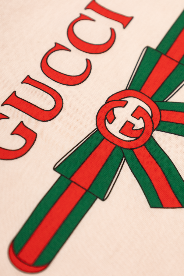 Gucci Kids T-shirt with printed logo