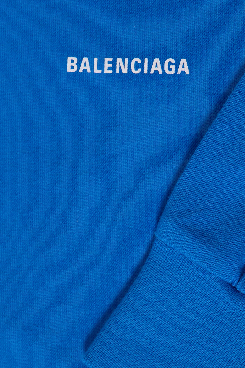 Balenciaga Kids PAUL SMITH zebra logo organic cotton sweatshirt