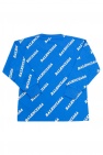 Balenciaga Kids polo ralph lauren striped linen maxi shirt graphic dress