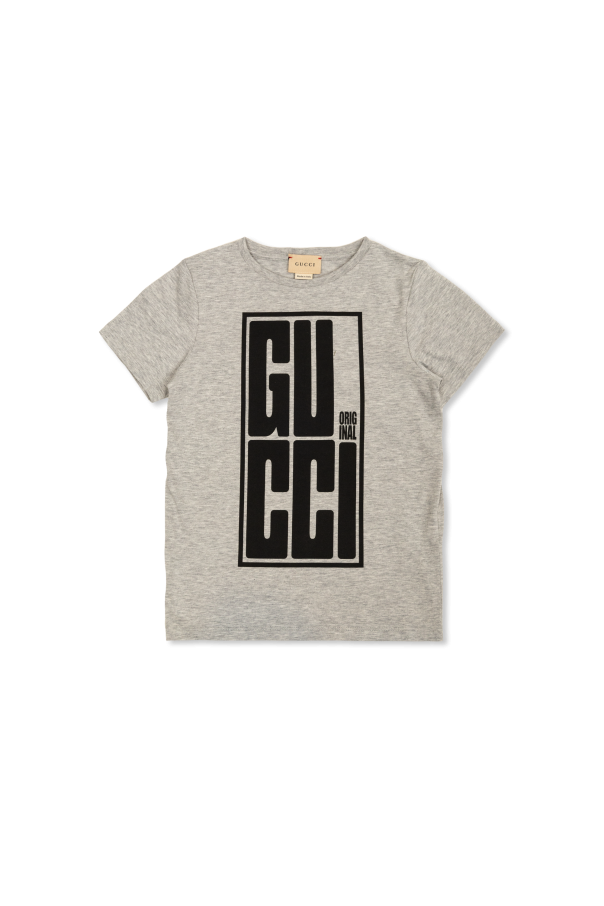 Gucci Kids T-shirt with printed logo