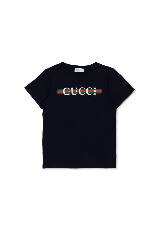 T-shirt with logo, zdjęcie 1 T-shirt with logo od Gucci Kids
