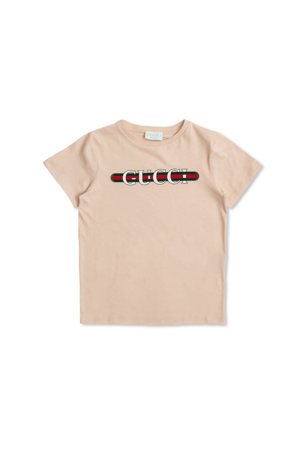 T-shirt with logo, zdjęcie 1 T-shirt with logo od Gucci Kids