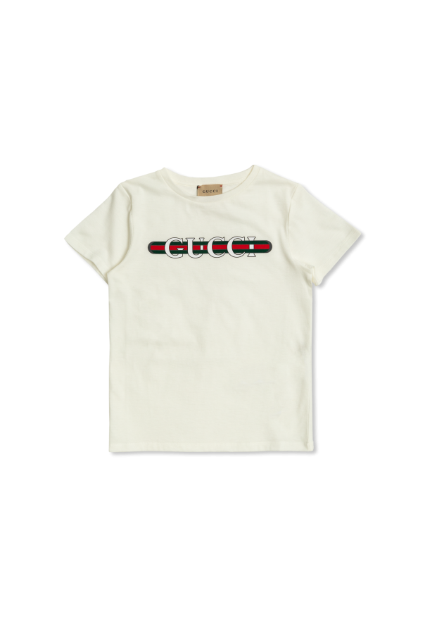 T-shirt with logo, zdjęcie 1 T-shirt with logo od Gucci Kids