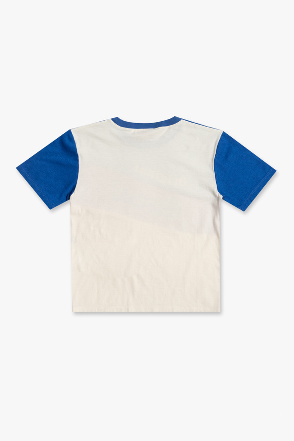 Gucci Blue Kids T-shirt with logo