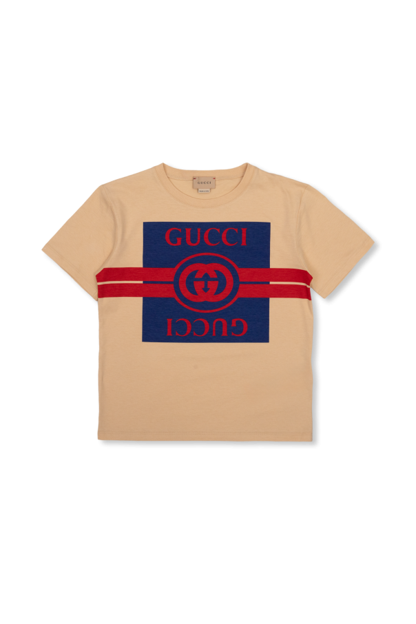 gucci SNEAKERS Kids T-shirt with logo