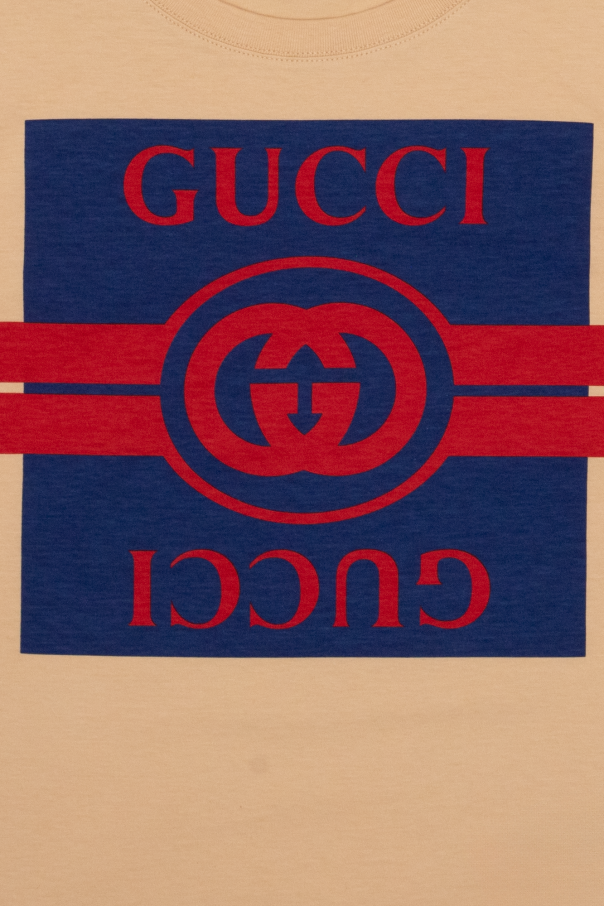 gucci SNEAKERS Kids T-shirt with logo