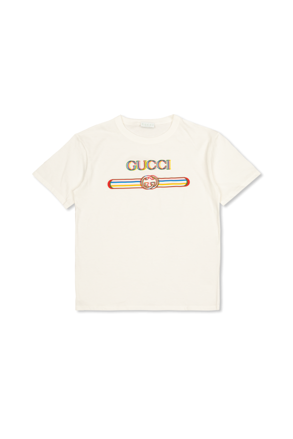 T-shirt with printed logo, zdjęcie 1 T-shirt with printed logo od Gucci Kids