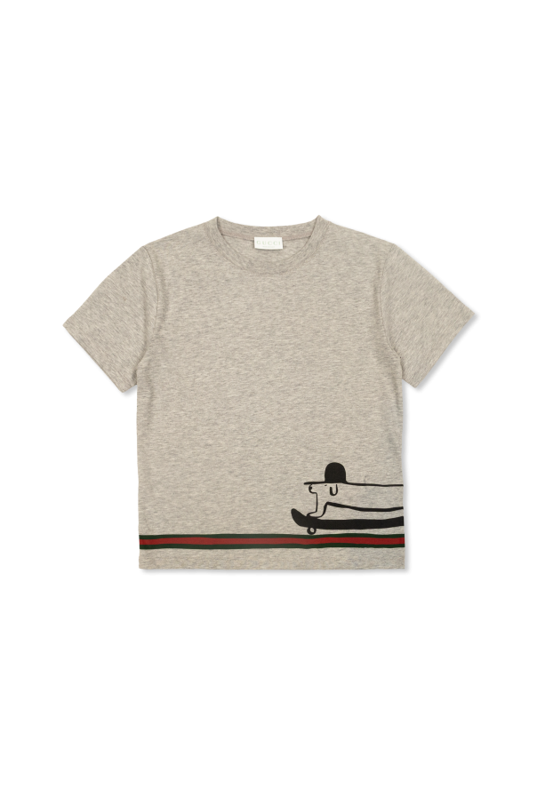 T-shirt with print od Gucci Kids
