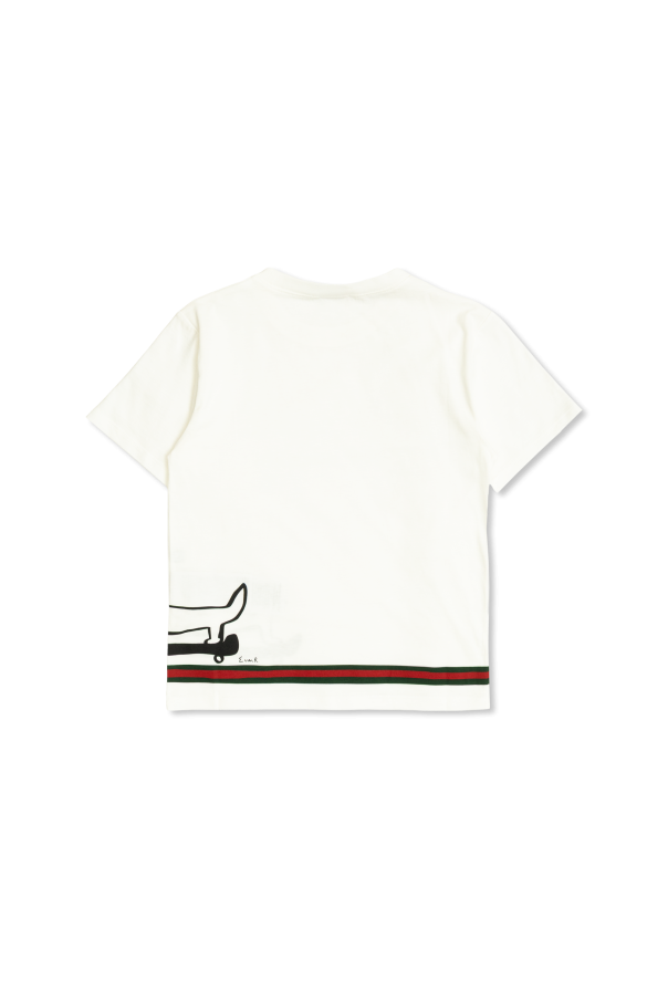Gucci Kids Camiseta con estampado