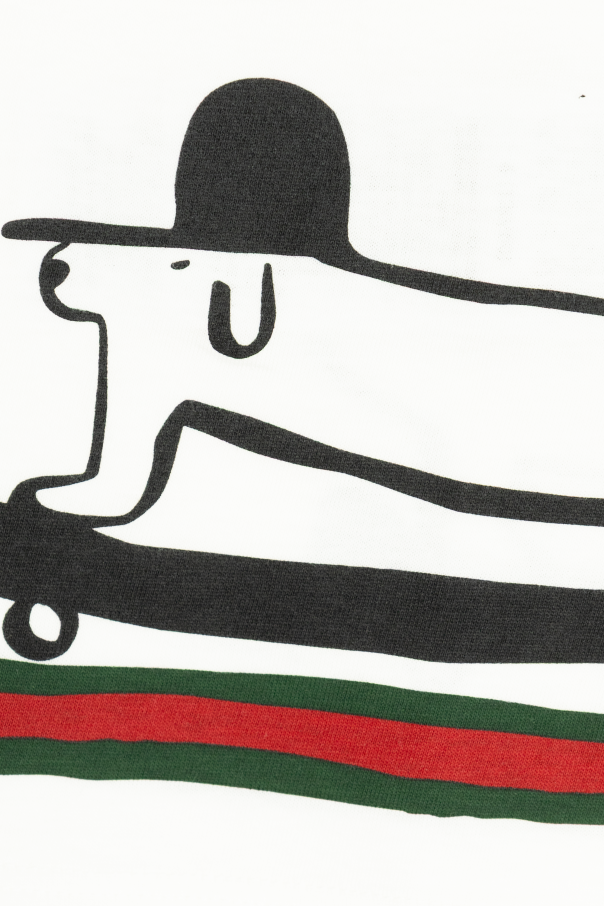 Gucci Kids Camiseta con estampado