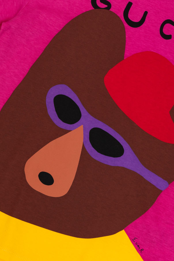 Gucci Kids T-Shirt mit Aufdruck