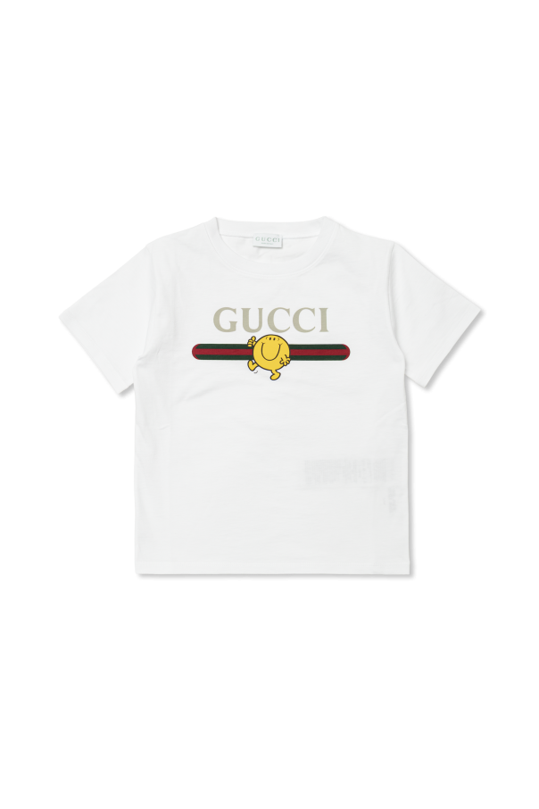 T-shirt with print od Gucci Kids
