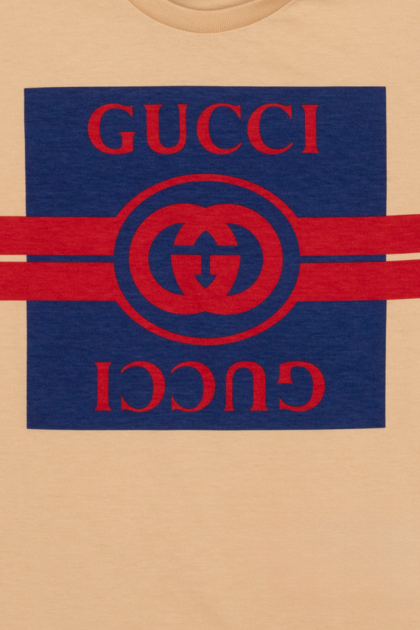 Gucci Kids Gucci logo-patch wool sweater