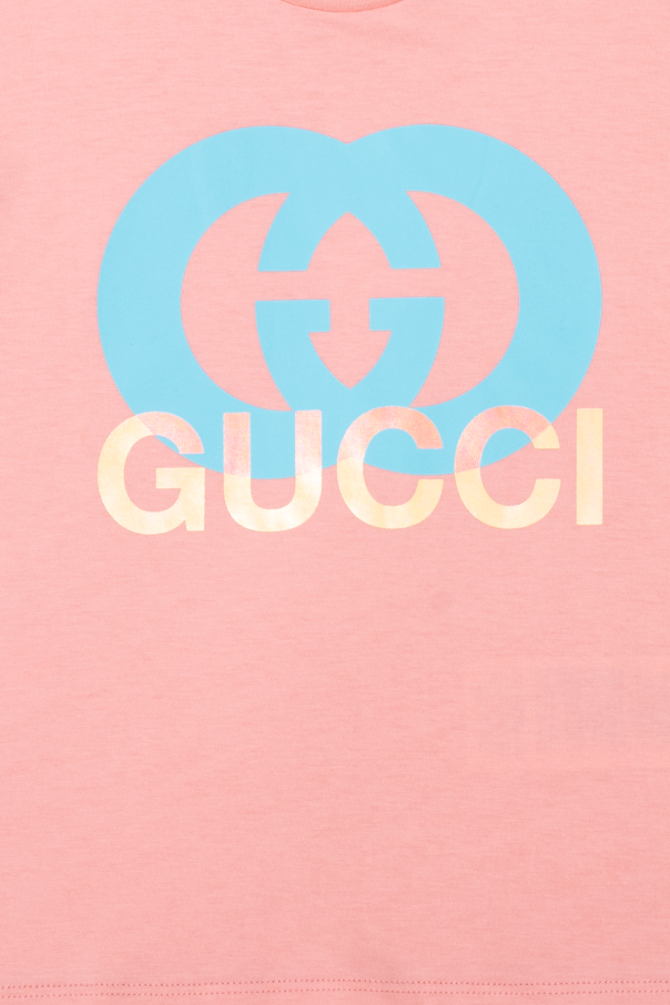 Gucci Kids T-shirt z nadrukiem