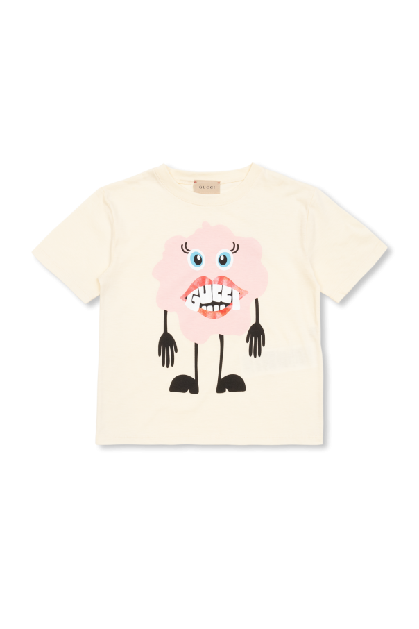gucci ring Kids T-shirt with logo