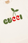 Gucci Kids fuchsia gucci gg striped canvas tote