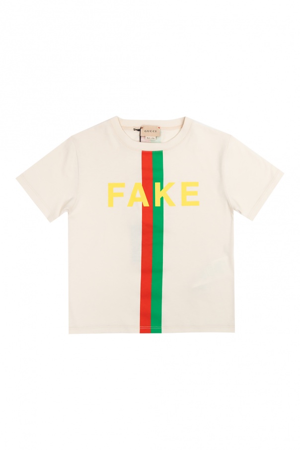 Gucci Kids T-shirt with logo