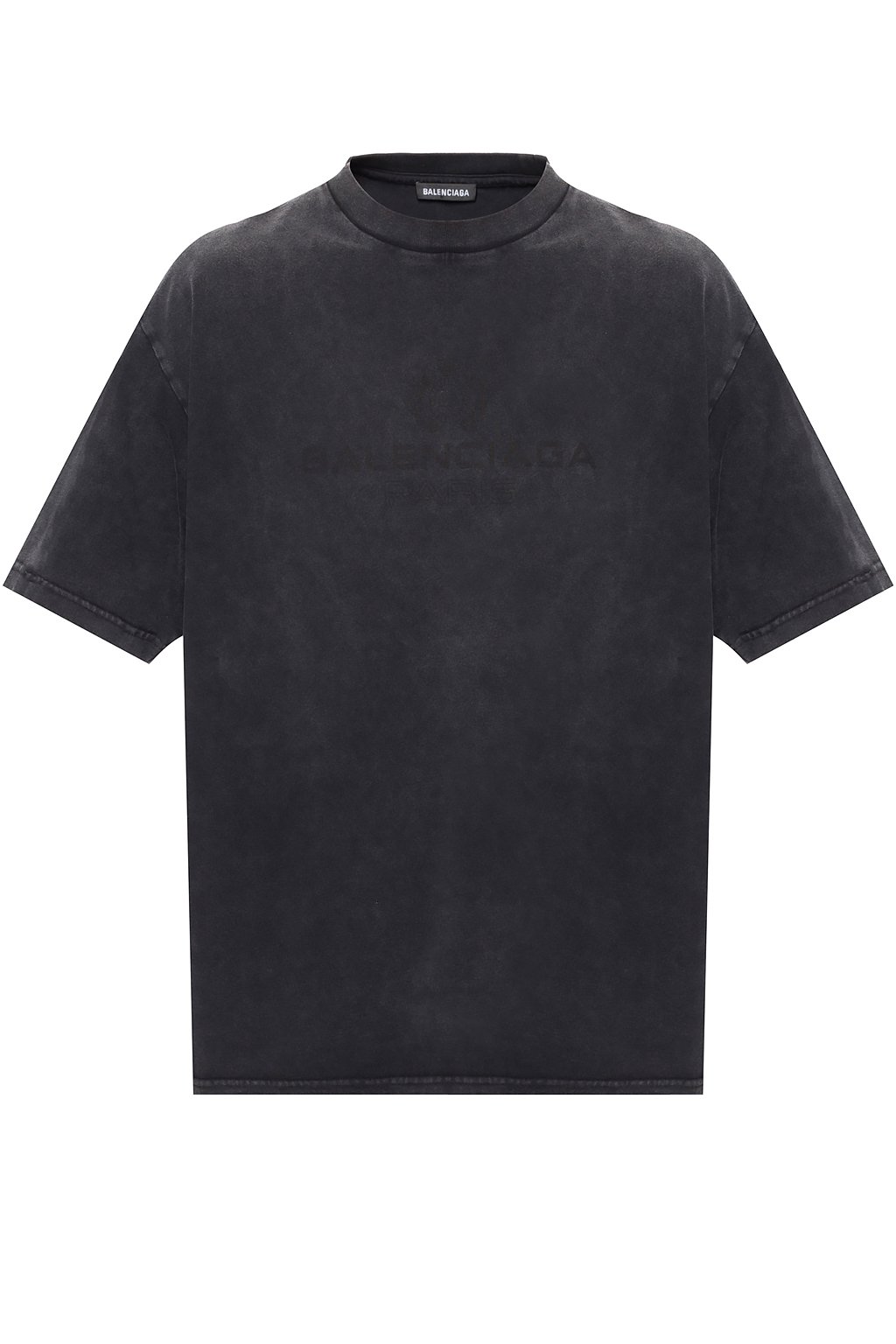 balenciaga distressed tee