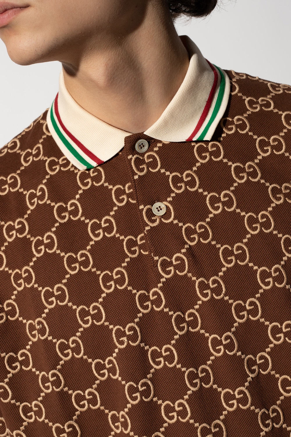 vant Slibende hale Gucci Polo shirt with logo | Men's Clothing | Vitkac