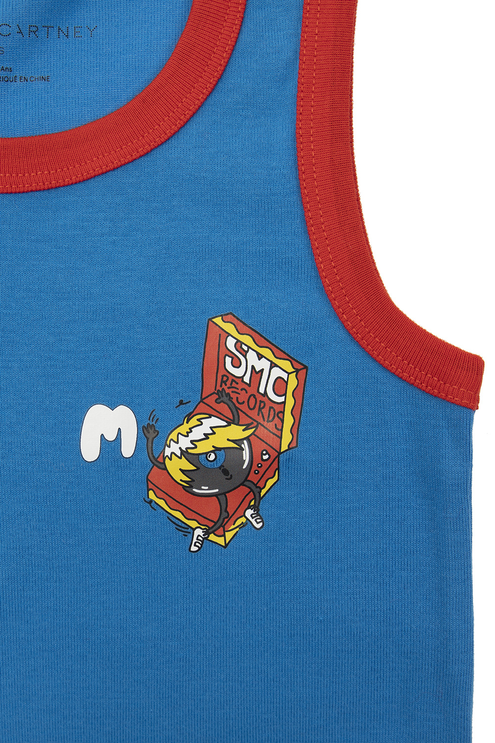 Stella McCartney Kids tank top with logo stella mccartney kids vest