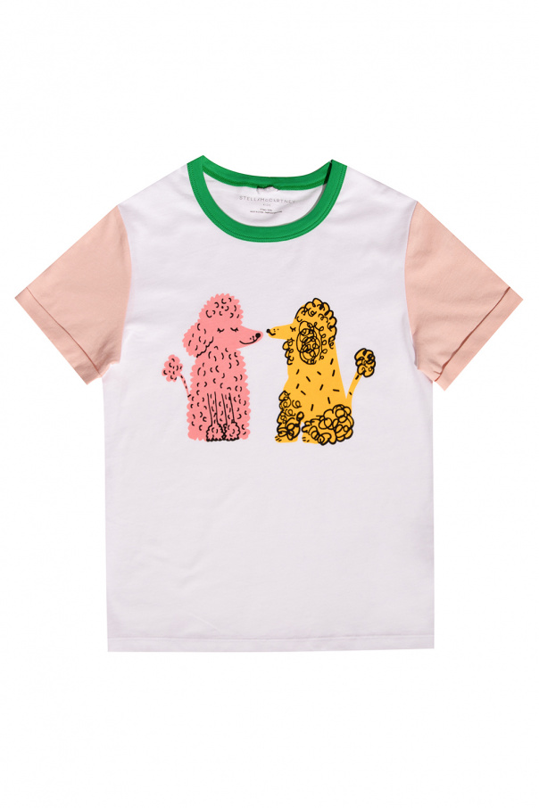 stella silk McCartney Kids Printed T-shirt