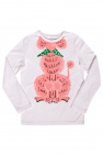 Stella McCartney Kids Stella Nova Kleid nero rosa chiaro