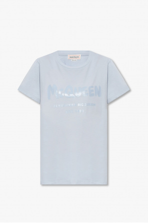 T-shirt with logo od Alexander McQueen