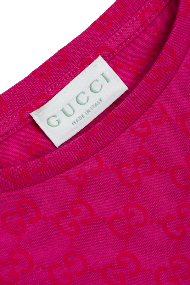 Gucci Kids Camiseta con monograma