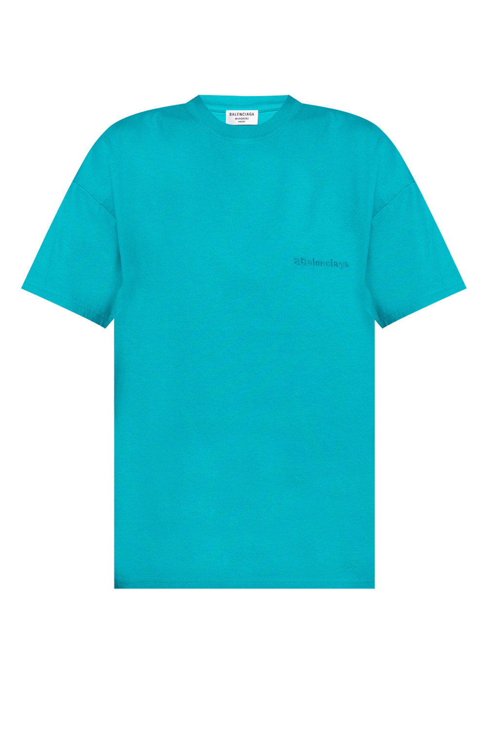 Balenciaga Brave Soul Marineblå stribet T-shirt