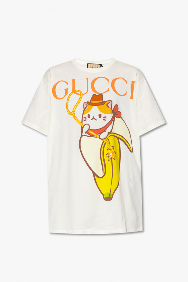 Gucci Gucci Sneakers mit Print Weiß