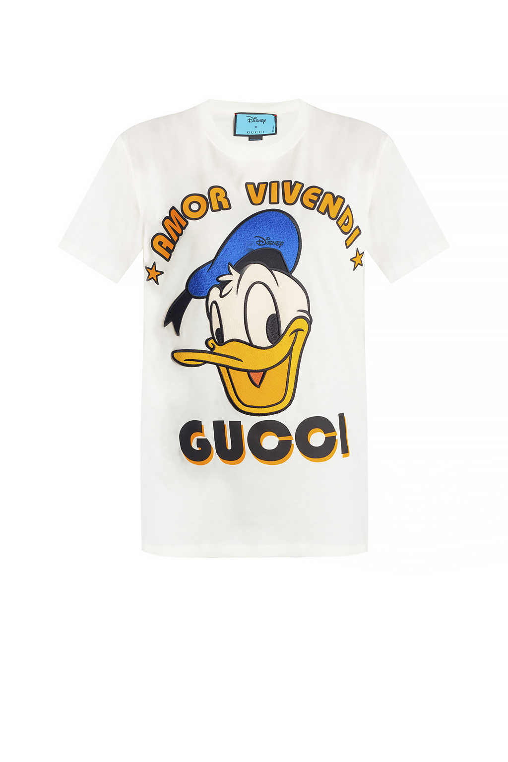 GUCCI NEW Donald Duck Disney X Gucci Pink T-Shirt Size M