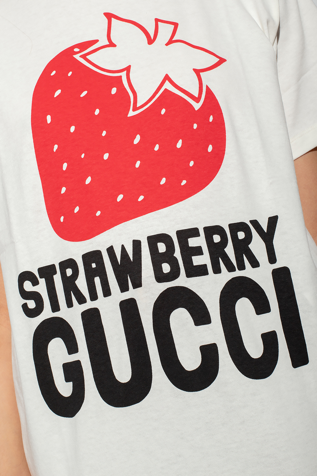 gucci tweed Printed T-shirt