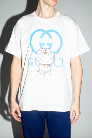 Gucci WOMEN T-SHIRTS SHORT SLEE - Doraemon x pattern Gucci pattern Gucci -  IetpShops Kazakhstan
