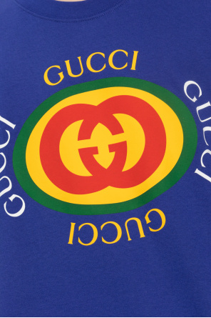 Gucci Gucci Kids bib-collar peplum dress