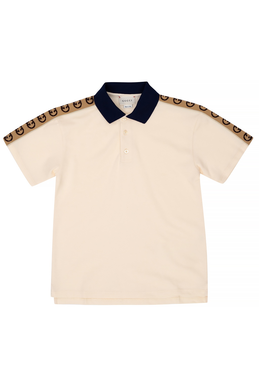 Polo Shirt With Logo Gucci Kids Adefra Us